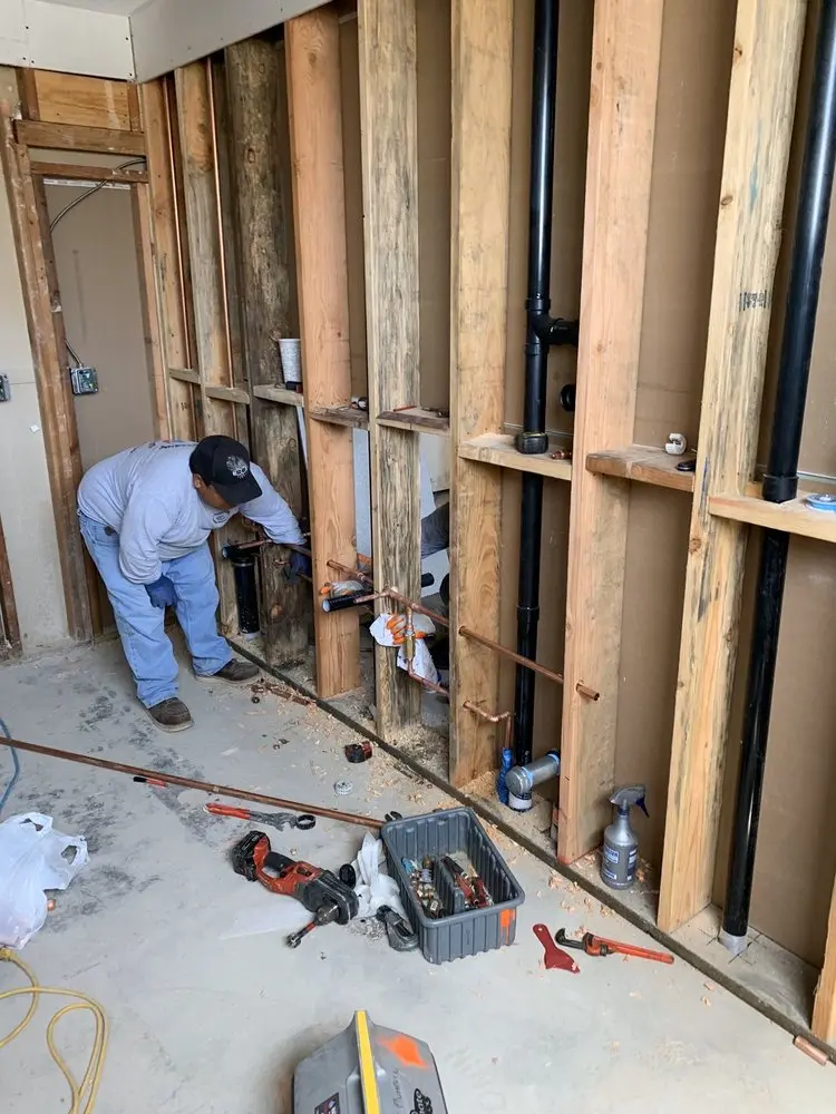 Commercial rough-in plumbing for Commercial Plumbing in Oak Park